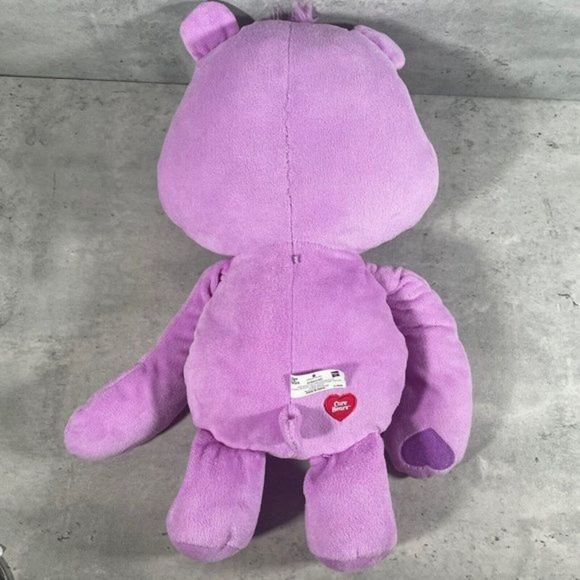 Care Bears Share Bear Purple American Greetings Lollipop 12" Plush 2012 Hasbro - Picture 5 of 9